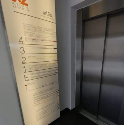 3D-Rundgang Empfang