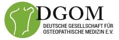 DGOM - Deutsche Gesellschaft für osteopathische Medizin e.V. Logo